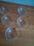 Verschillende schalen  schaaltjes glas, Ophalen of Verzenden