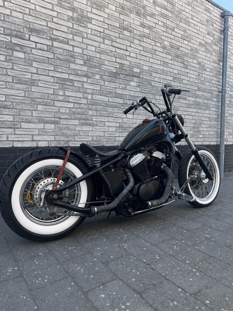Honda VT600 VLX600 Bobber - custom build, Motoren, 2 cilinders, Gebruikt, Particulier, Meer dan 35 kW