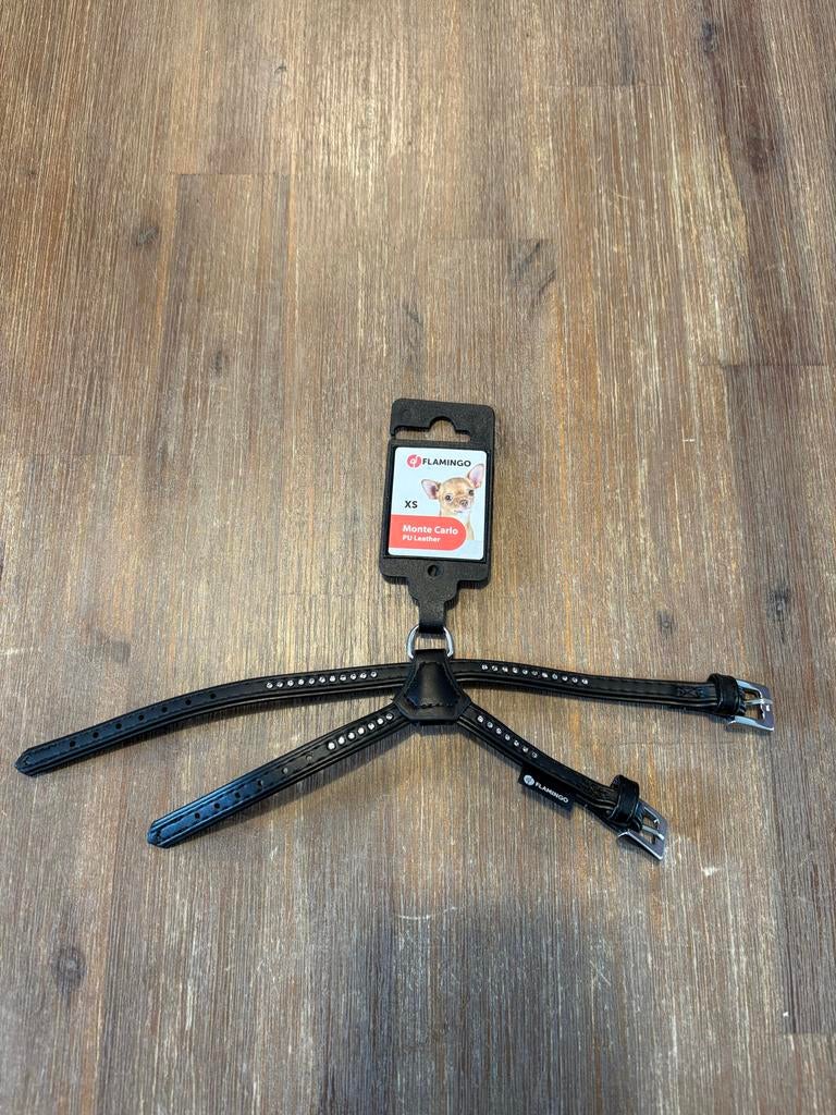 Honden tuigje steentjes NIEUW maat XS maat Chihuahua of pup, Ophalen of Verzenden, Nieuw