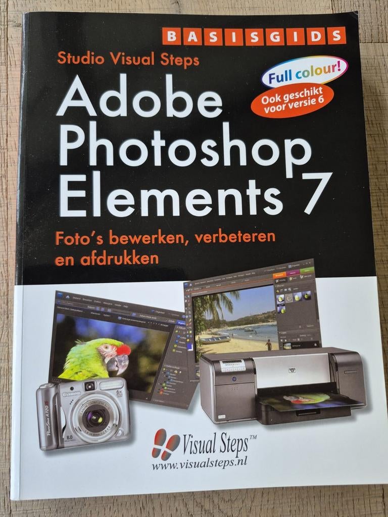 Boek: Adobe Photoshop Elements 7, Ophalen of Verzenden