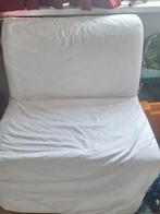IKEA Lycksele slaapstoel uitklapbaar met witte hoes, Huis en Inrichting, Ophalen