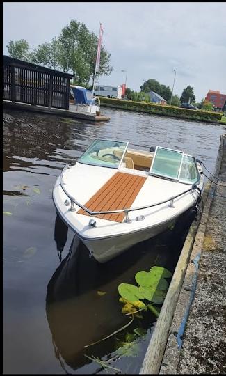 Almarine met15 pk 4 takt Mercury motor, incl trailer!, Watersport en Boten, Motorboten en Motorjachten, Gebruikt, Polyester, Tot 6 meter