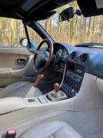 Mazda MX-5 1.6 I 2000 Groen, Auto's, Mazda, Achterwielaandrijving, 40 €/maand, Beige, 4 cilinders