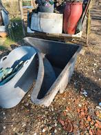 Stevige polyester vijverbak - Ideaal voor uw tuin, Ophalen, Gebruikt