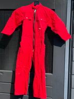 Kinder overall maat 116 - rood, Ophalen of Verzenden, Zo goed als nieuw, Jongen of Meisje