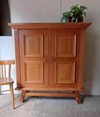 Vintage halfhoge kast boekenkast buffetkast kledingkast, Ophalen of Verzenden