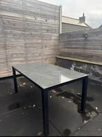 Marmere tuintafel, Ophalen, Zo goed als nieuw, Rechthoekig, Aluminium
