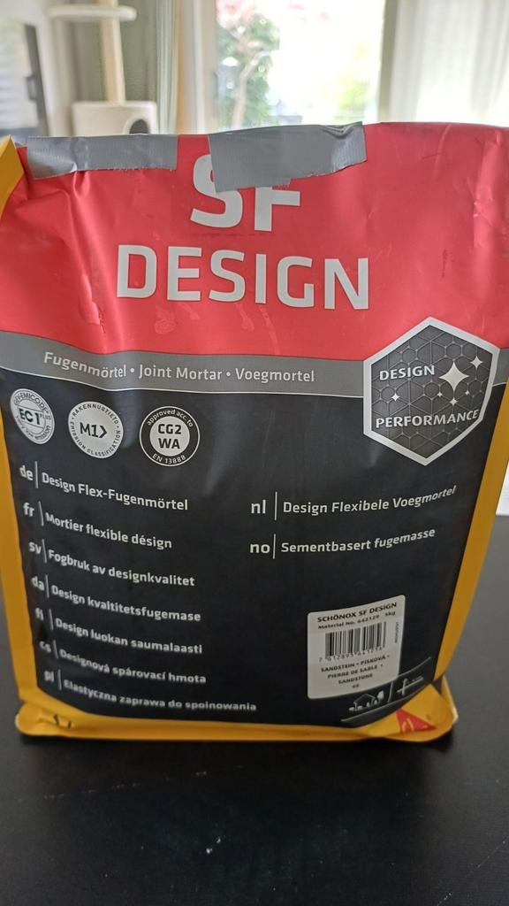 Voegmortel SF Design kleur: Sandstone 49, Ophalen, Overige materialen, Overige typen, Nieuw