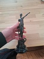 **Antiek Frans bronzen beeld Justitia – JB Déposé Paris, Antiek en Kunst, Antiek | Koper en Brons, Ophalen of Verzenden