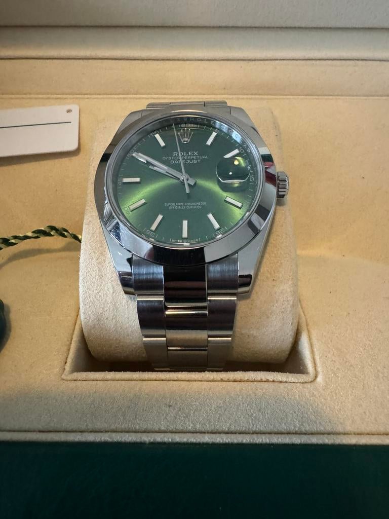 Ro lex datejust 41, Ophalen of Verzenden, Zo goed als nieuw, Staal, Rolex