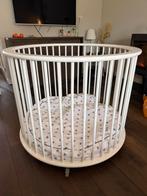 Bopita box rond wit met boxkleed, Kinderen en Baby's, Boxen, Ophalen, Gebruikt, Rond, In hoogte verstelbaar