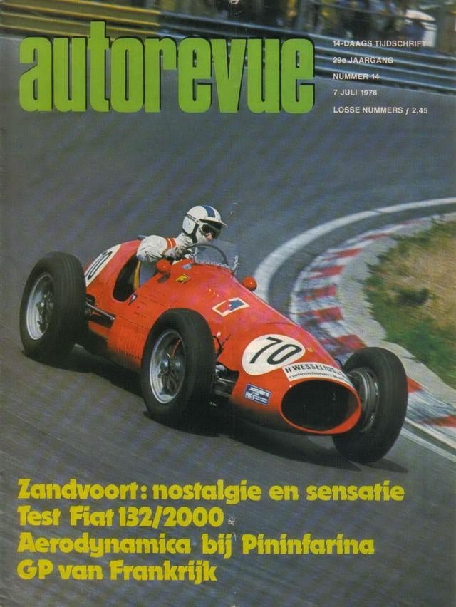 Autorevue 14 1978 : Fiat 132 2000 - Pininfarina - Datsun 160, Ophalen of Verzenden, Gelezen, Algemeen