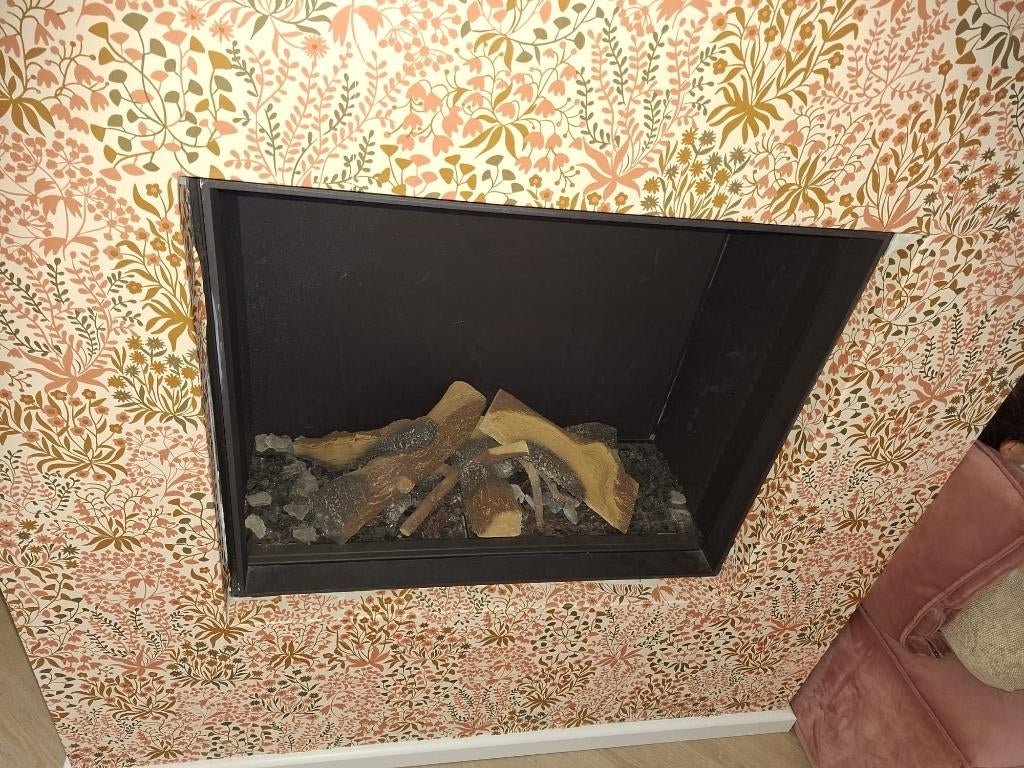 Gaskachel, Huis en Inrichting, Kachels, Ophalen, Gebruikt, Gas, Inbouw