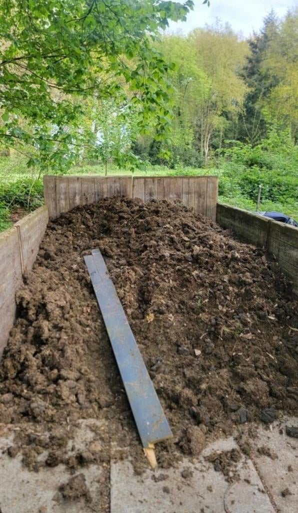 Gratis paardenmest Lunteren, Ophalen