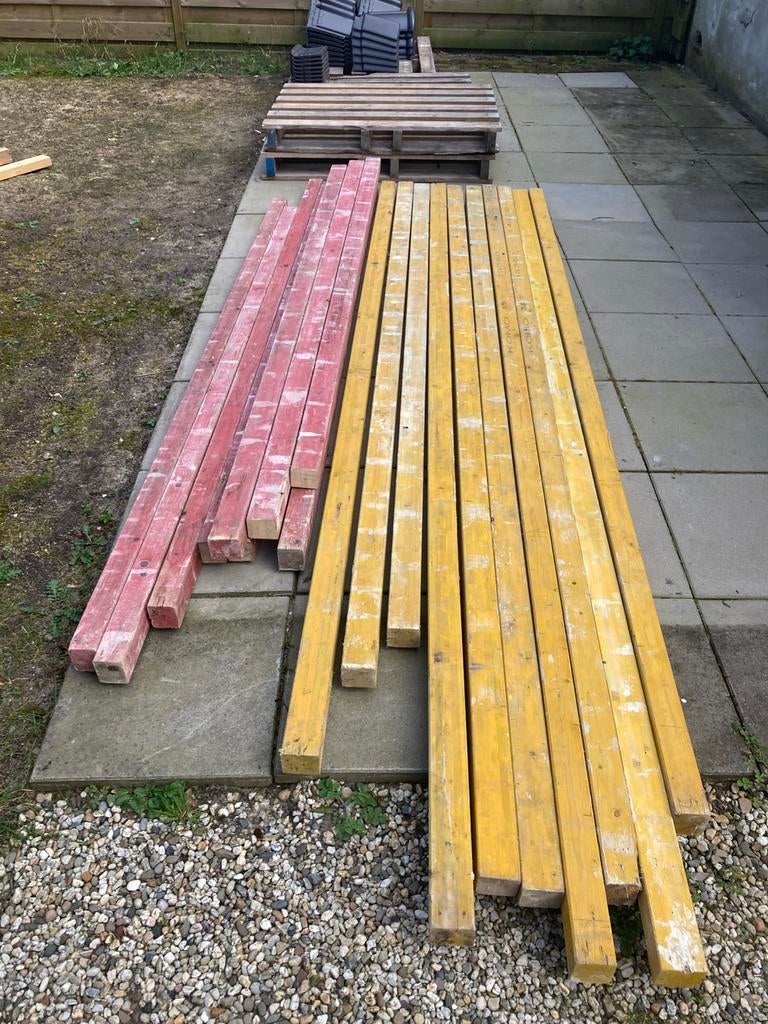 Metselprofielen zie omschrijving voor lengtes en aantalllen, Ophalen of Verzenden