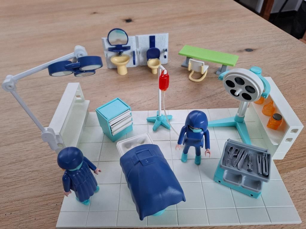 operatiekamer Playmobil, Ophalen of Verzenden, Gebruikt, Complete set