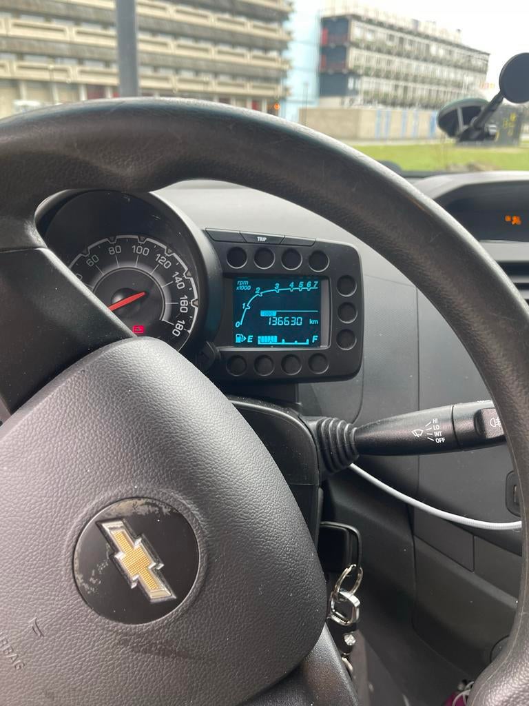 Chevrolet Spark 1.0 Bifuel 2012 Rood, Auto's, Chevrolet, Particulier, Spark, LPG, B, Hatchback, Handgeschakeld, Origineel Nederlands