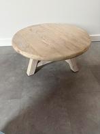 Riverdale bijzettafel wit stevig en nieuw 60x30, Ophalen, 50 tot 100 cm, Rond, Zo goed als nieuw