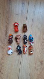 10 fabeltjeskrant poppetjes (jaren 80), Ophalen of Verzenden, Zo goed als nieuw