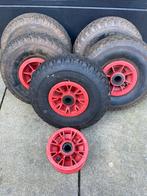 5 stuks bolder/steekwagen wielen, Doe-het-zelf en Verbouw, Transportwagens, Ophalen, Gebruikt, Steekwagen