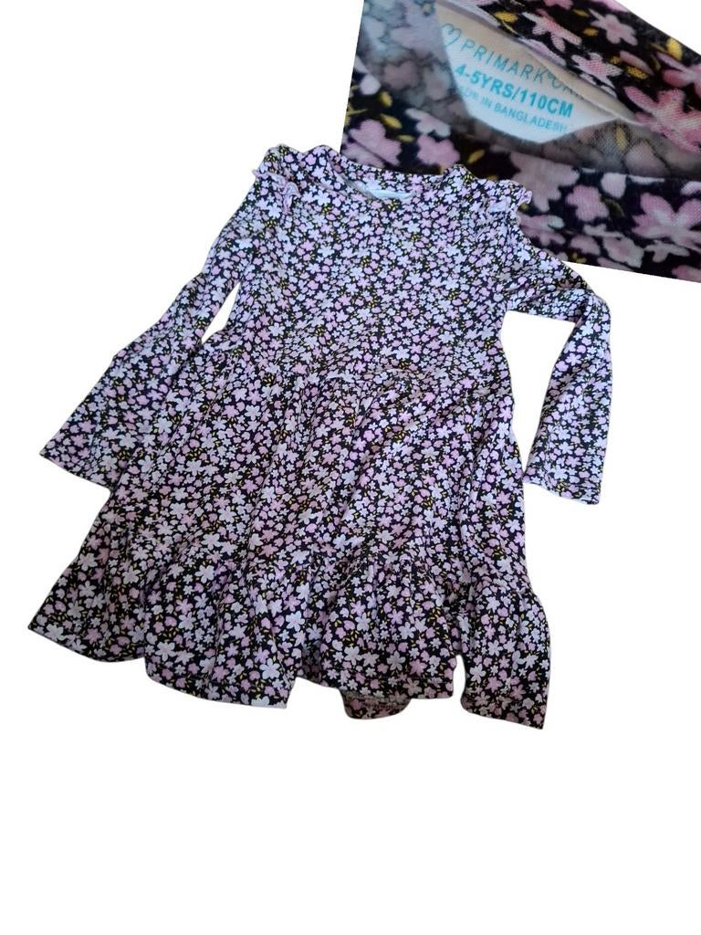 Meiden jurk maat 110, Kinderen en Baby's, Kinderkleding | Maat 110, Ophalen of Verzenden, Zo goed als nieuw, Meisje, Jurk of Rok