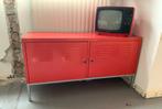 IKEA PS Kast - lockerkast tv-meubel, Huis en Inrichting, Kasten | Lockerkasten, Ophalen, Gebruikt, Stoere industriële lockerkast - tv-meubel