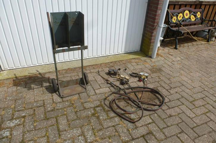 Autogeen lasgereedschap, Doe-het-zelf en Verbouw, Gereedschap | Lasapparaten, Gebruikt, Overige typen, 250 ampère of meer, Ophalen