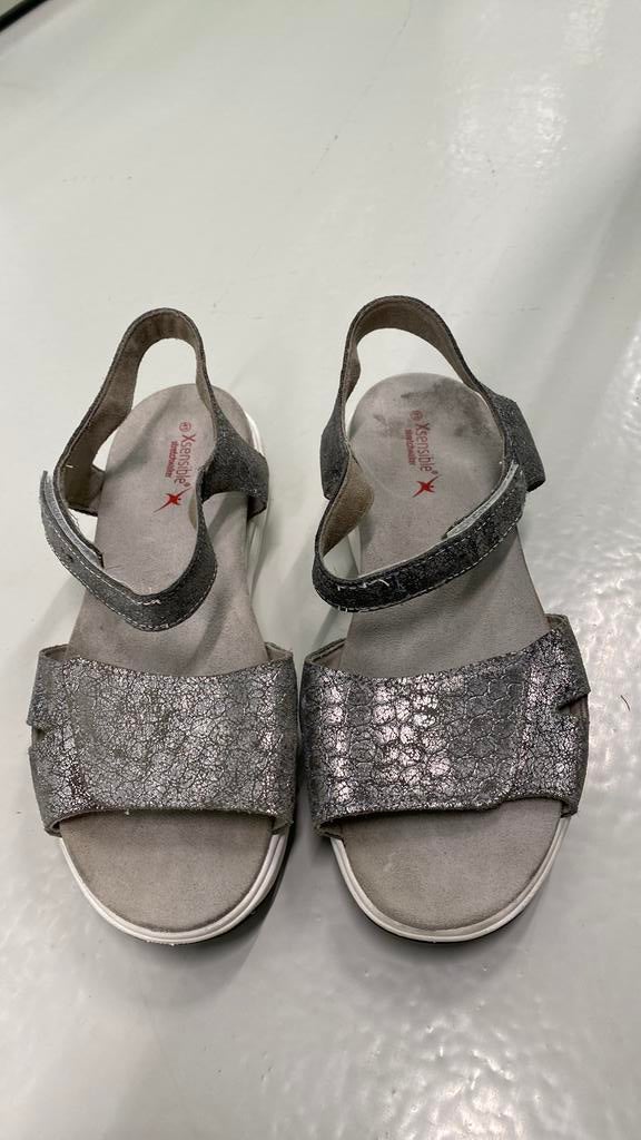 Xsensible sandalen 41 zilvergrijs, Kleding | Dames, Schoenen, Grijs, Gedragen, Sandalen of Muiltjes, Ophalen of Verzenden