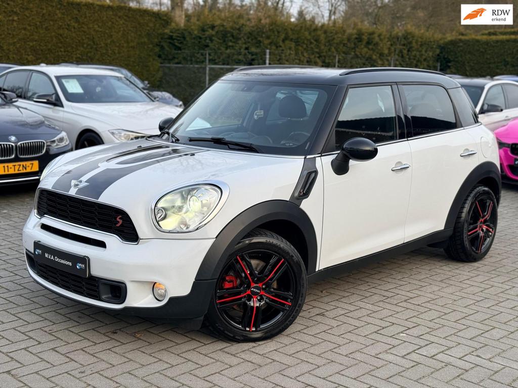 Mini Mini Countryman 1.6 Cooper S Pepper|Nieuwe Ketting + Kl, Voorwielaandrijving, Euro 5, Gebruikt, Leder en Stof
