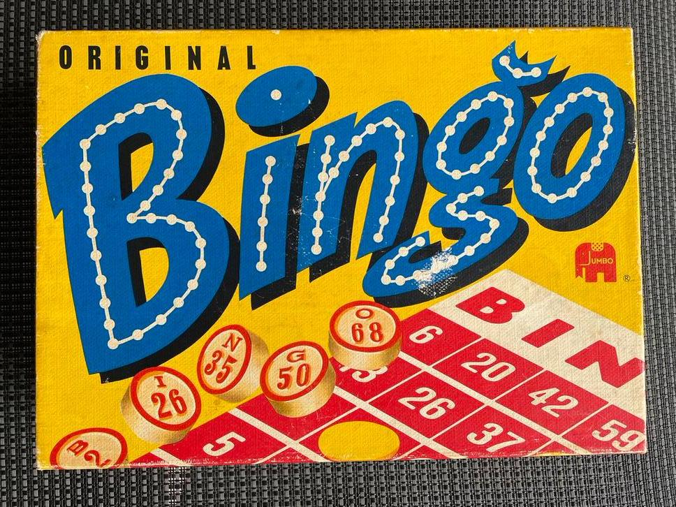 Vintage Jumbo Bingo Spel - Compleet en in Goede Staat, Drie of vier spelers, Ophalen of Verzenden, Gebruikt