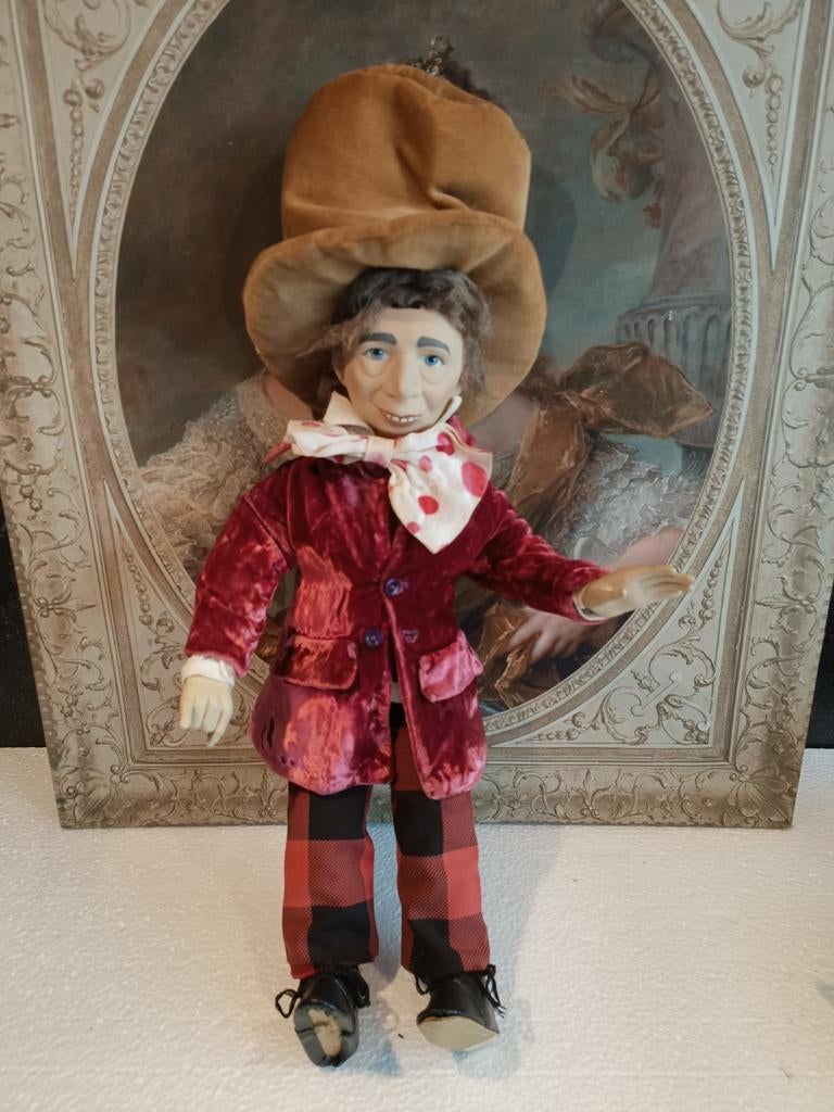 De Gekke Hoedenmaker - Alice in Wonderland pop, Ophalen of Verzenden