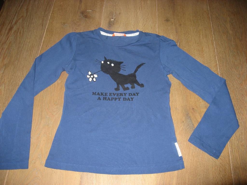 Nieuwe blauwe longsleeve van Jip & Janneke, mt 146/152, Verzenden, Jongen of Meisje, Nieuw, Shirt of Longsleeve
