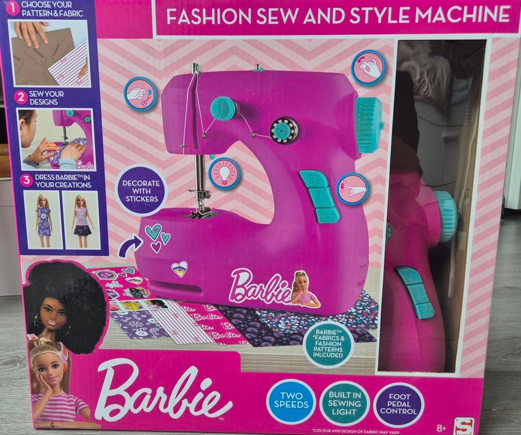 Barbie naaimachine, Ophalen of Verzenden, Zo goed als nieuw, Meisje