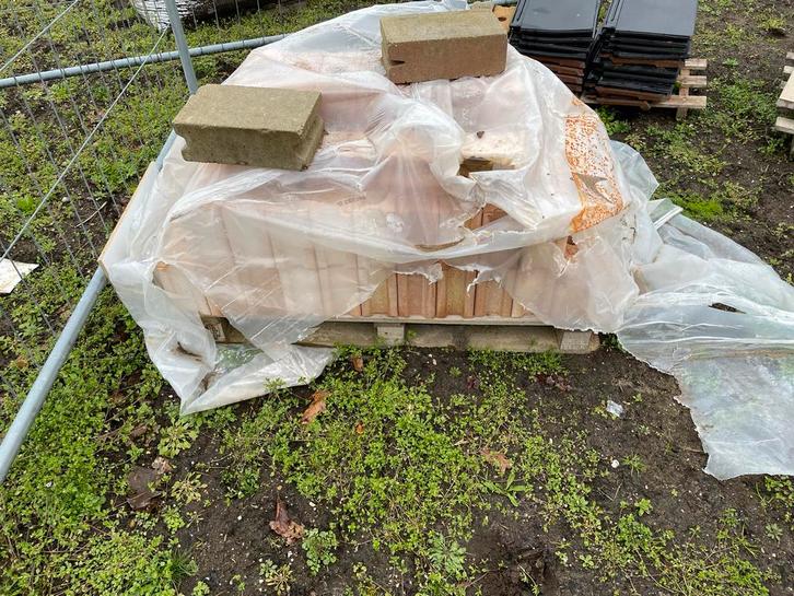 1/2 pallet Poriso stuc 100/174 - Nieuw, Doe-het-zelf en Verbouw, Metselstenen, Nieuw, Bakstenen, Ophalen