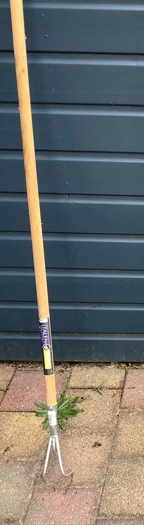 Talen Tools tuinkrabber 3-tands, verzinkt met steel, Tuin en Terras, Hand-tuingereedschap, Ophalen, Gebruikt, Overige soorten