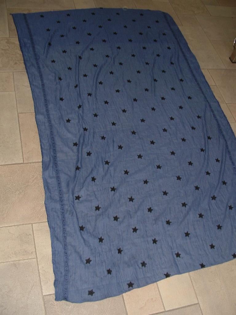 David & Alex oversized rechthoekige sjaal sterren shawl, Kleding | Dames, Maat 46/48 (XL) of groter, Ophalen of Verzenden, Zo goed als nieuw