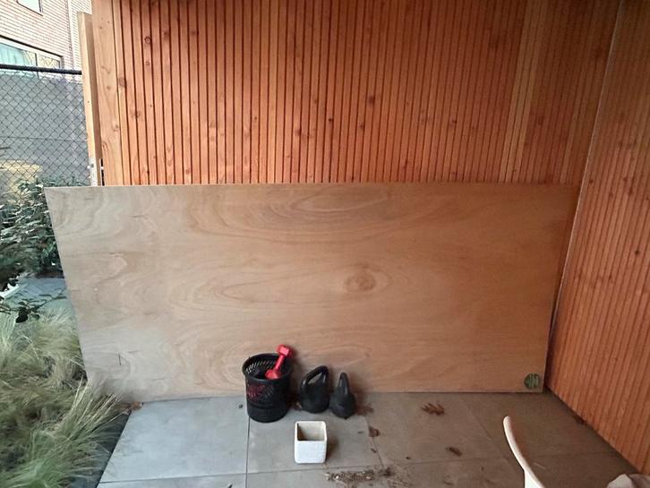 Houten Plaat voor Aanmaakhout, Doe-het-zelf en Verbouw, Platen en Panelen, Gebruikt, Hout, Minder dan 20 mm, Ophalen