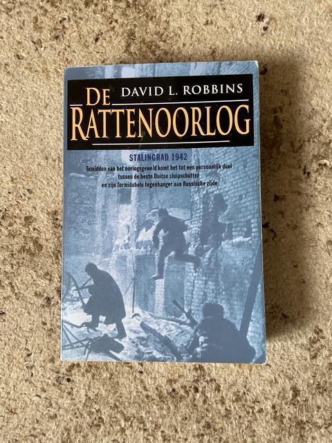 De Rattenoorlog  oorlogsthriller van David L.Robbins, Ophalen of Verzenden, Zo goed als nieuw, David L.Robbins