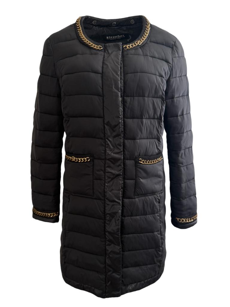 Beaumont jas L, Kleding | Dames, Jassen | Winter, Maat 38/40 (M), Zwart, Ophalen of Verzenden, Zo goed als nieuw