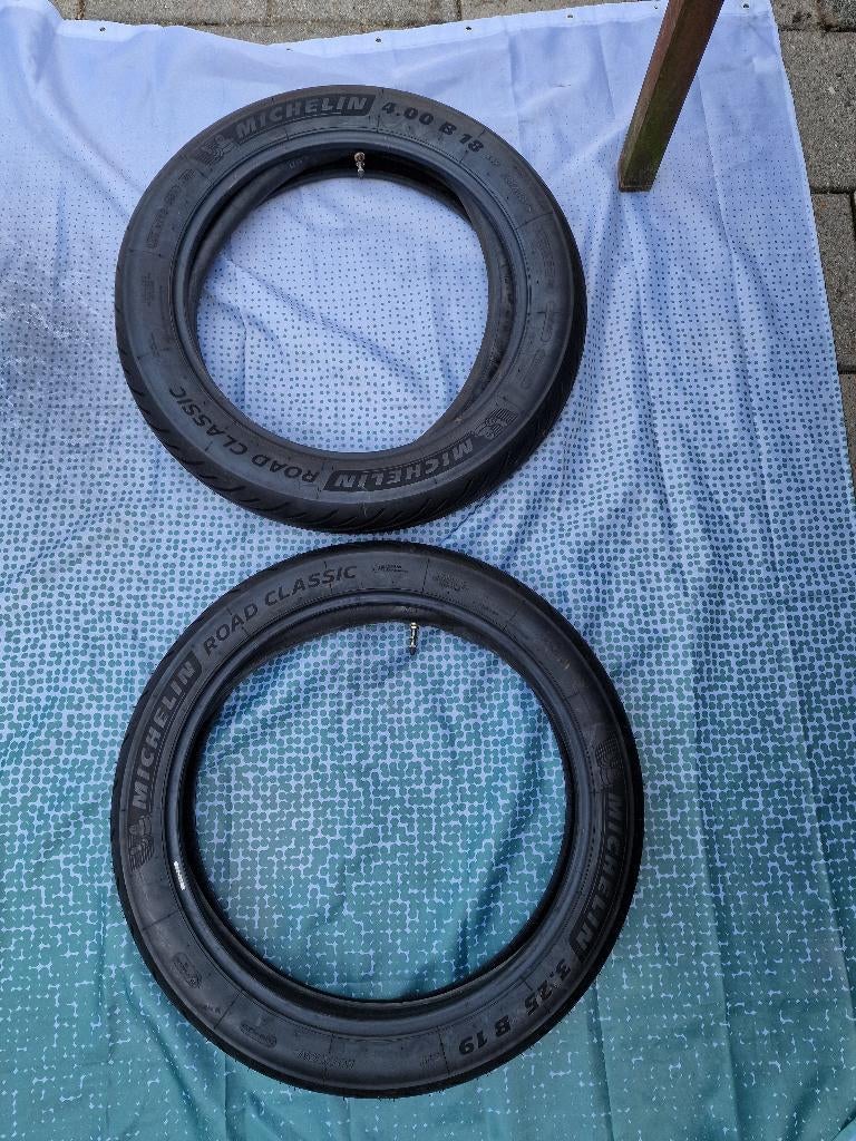 BMW R100 1979 bandenset, Motoren, Onderdelen | BMW, Ophalen of Verzenden, Gebruikt