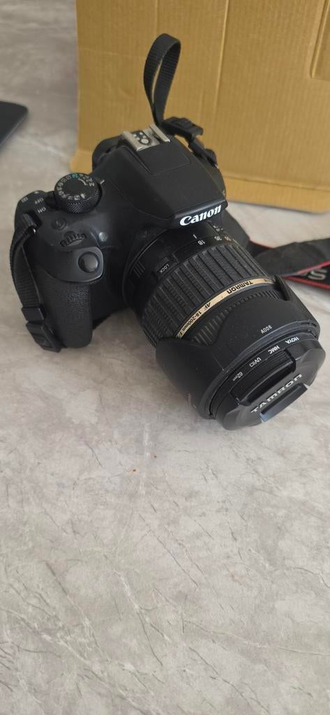 Canon EOS 1300D met 2 lenzen: 18-55mm en Tamron 18-200mm, Ophalen of Verzenden
