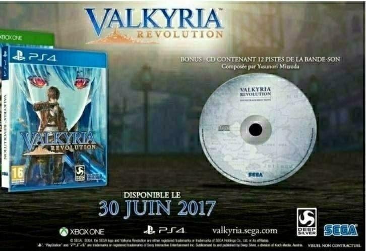 Valkyria Revolution Limited Edition inclusief Soundtrack CD, Spelcomputers en Games, Games | Sony PlayStation 4, 1 speler, Ophalen of Verzenden