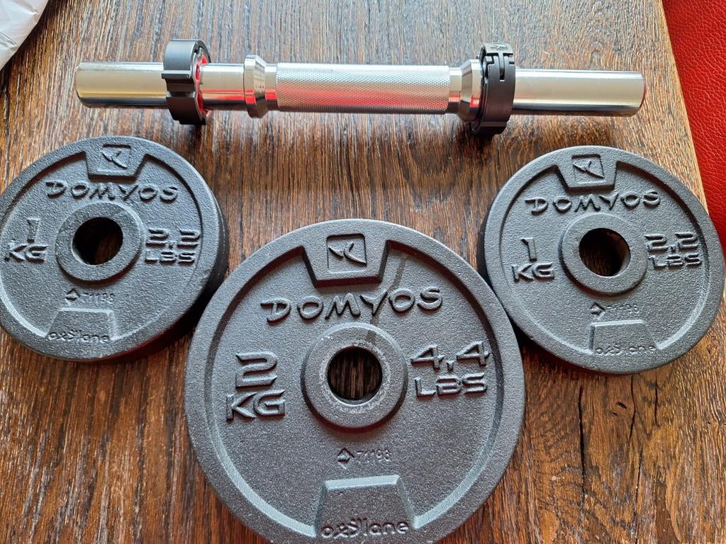 Dumbbell met gewichten Domyos, Ophalen of Verzenden