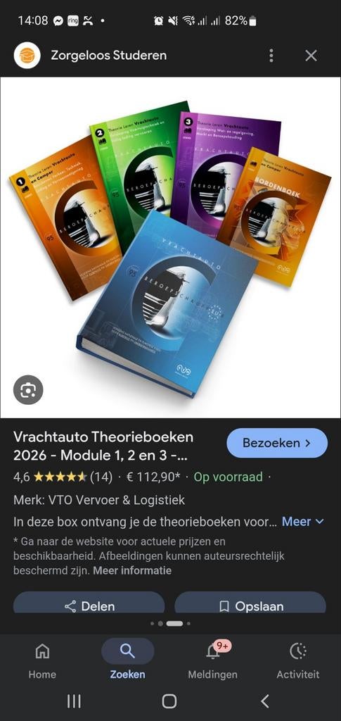 Vekabest Theorie Set C/C1 (2026) – Ongebruikt + Proefexamens, Ophalen of Verzenden