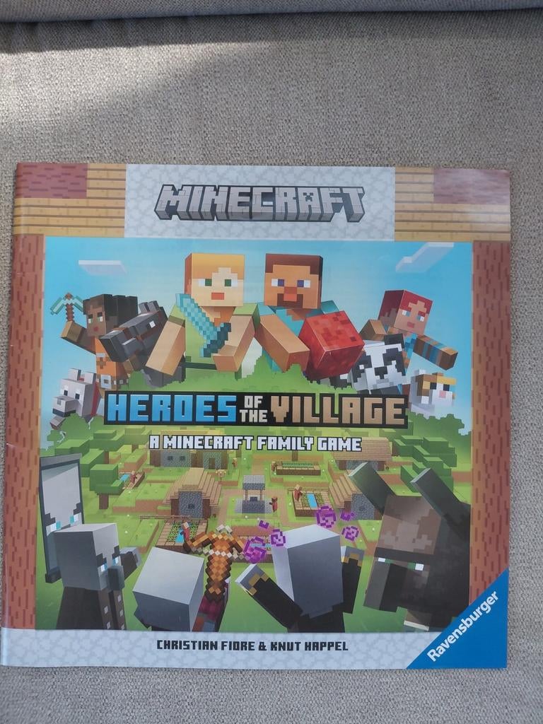 Minecraft Heroes of the Village - Familie Bordspel, Hobby en Vrije tijd, Gezelschapsspellen | Bordspellen, Een of twee spelers