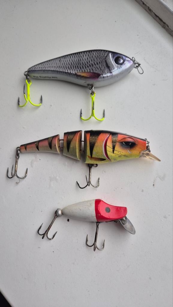 1x Westin 1x spro 1x Heddon River Runt Spook, Watersport en Boten, Ophalen of Verzenden, Zo goed als nieuw, Overige typen