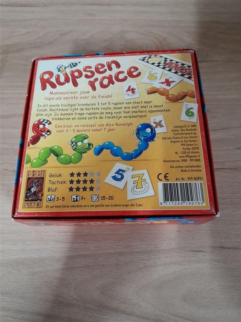 Rupsen Race - 999 games - s4092, Verzenden, Zo goed als nieuw
