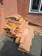 Parket en laminaat voor paasvuur of brandhout, Ophalen of Verzenden