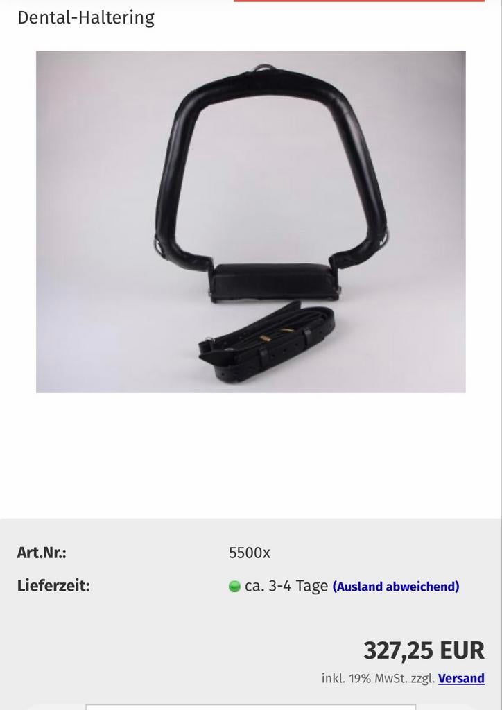 PZ Dental halster - Halster paardentandarts, Dieren en Toebehoren, Paarden en Pony's | Overige Paardenspullen, Ophalen of Verzenden