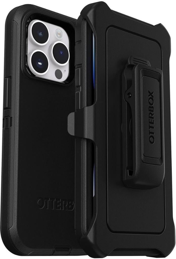OtterBox Defender Rugged iPhone 15 Pro Max - Zwart (Hoesje), OtterBox, Info@OtterBox.nl, Nieuw, Ophalen of Verzenden